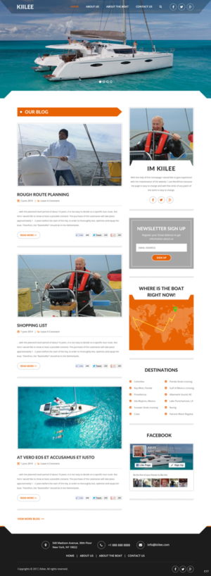 Wordpress Design by pb for this project | Design: #15019955
