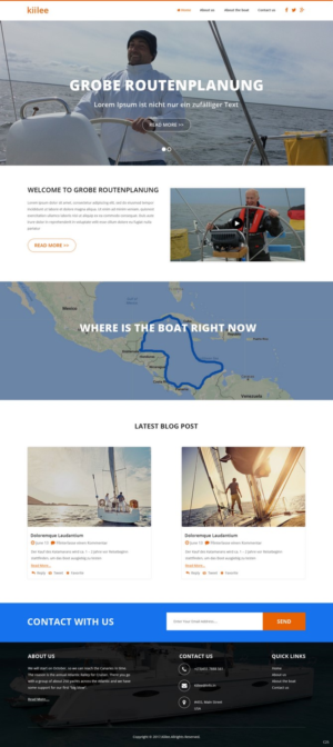 Wordpress Design by pb for this project | Design: #15021311