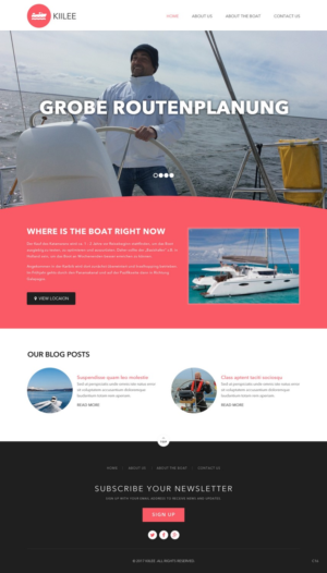 Wordpress Design by pb for this project | Design: #15021322