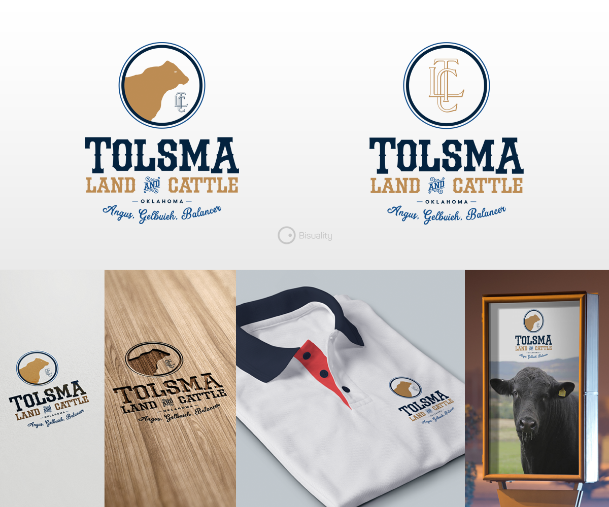 Diseño de Logo por Bisuality para Tolsma Land & Cattle | Diseño: #15080217