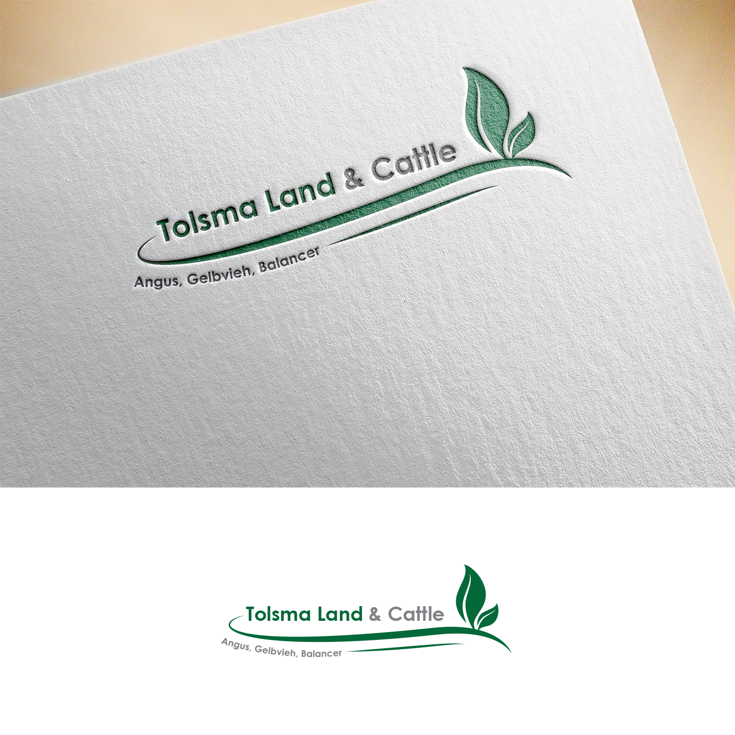 Logo Design by snextplay for Tolsma Land & Cattle | Design #15013163