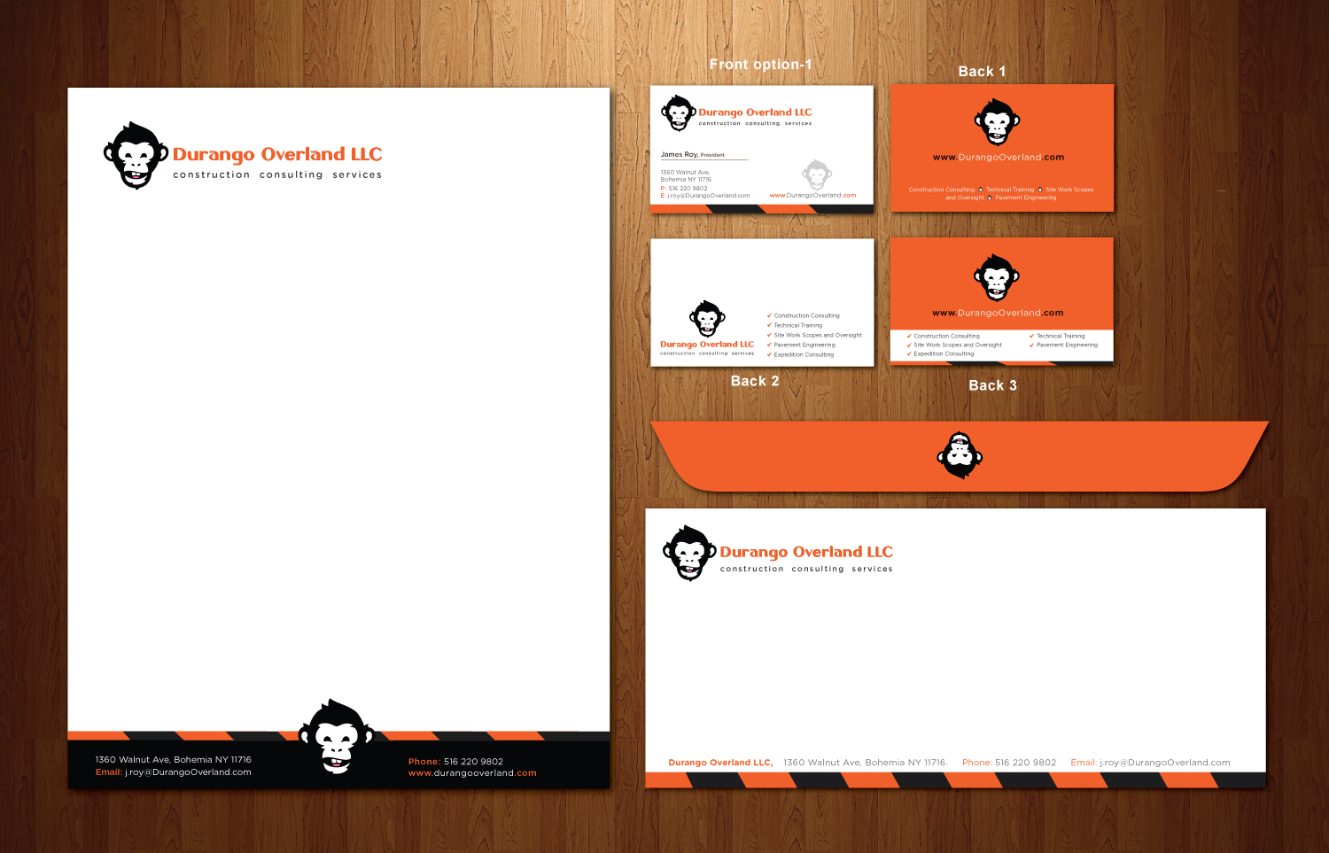 Stationery Design by meet007 for this project | Design #15020222