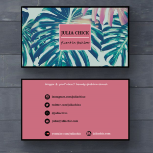 Business Card Design by Mohammad Jahran Chowdhury