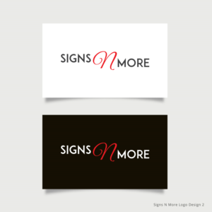 Logo Design by Sketchweb for Signs N More | Design: #15016065