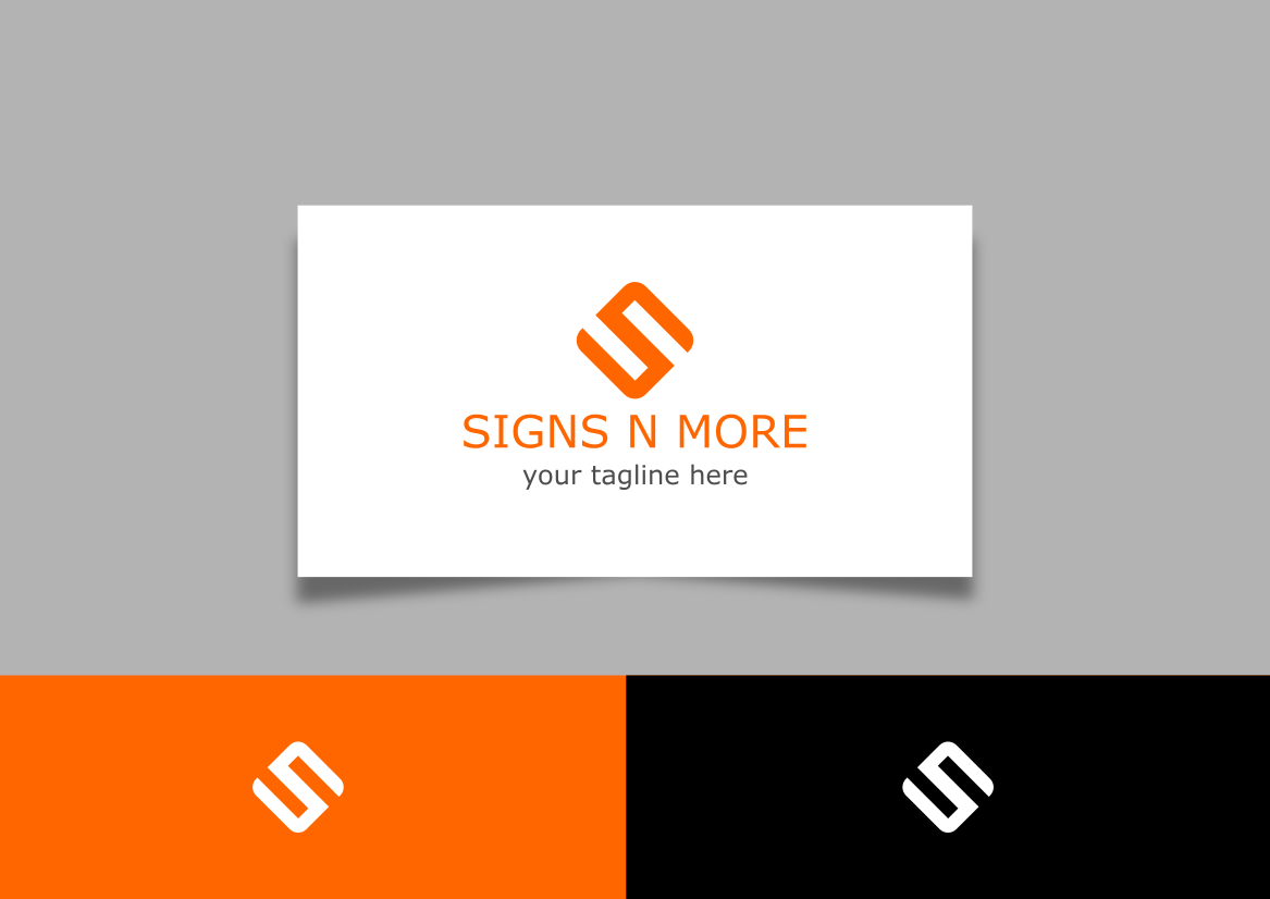 Logo Design by Crayon of Sky for Signs N More | Design #15086743