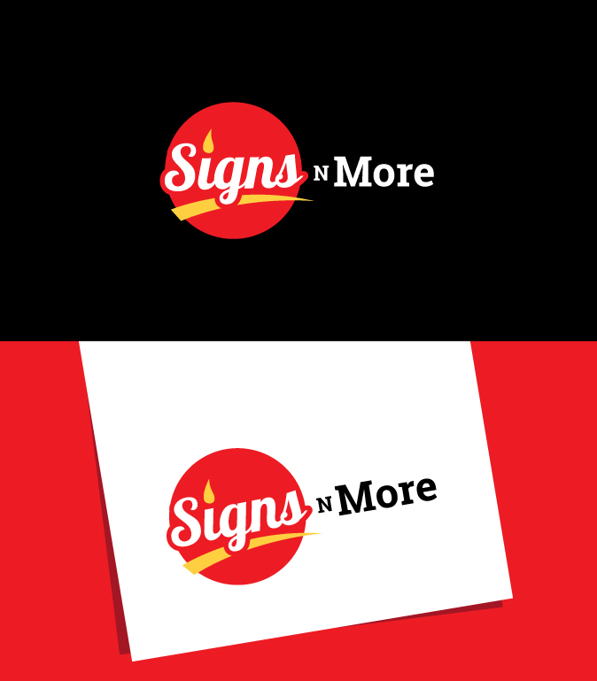 Logo Design by somani for Signs N More | Design #15016680