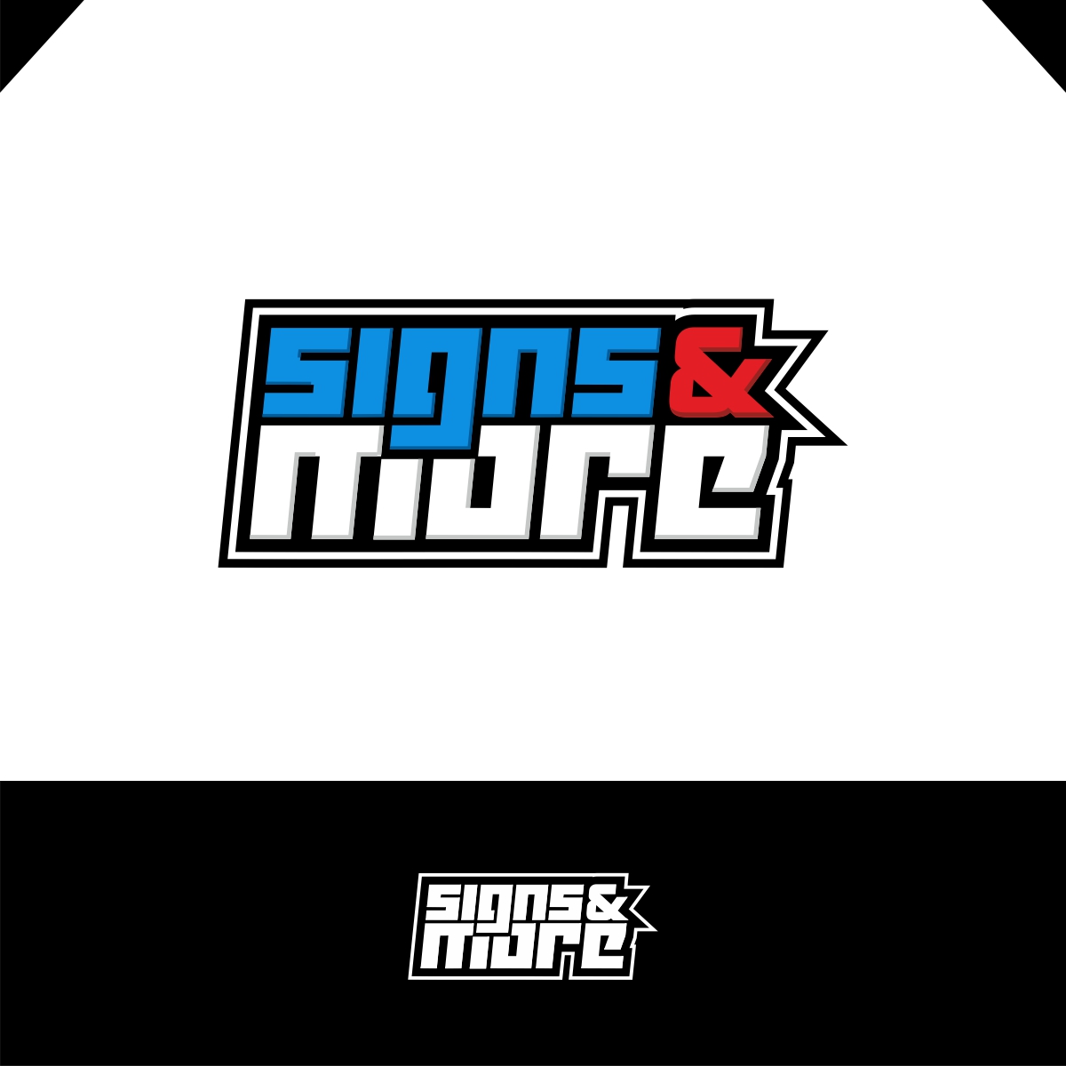 Logo Design by webeezine for Signs N More | Design #15017632