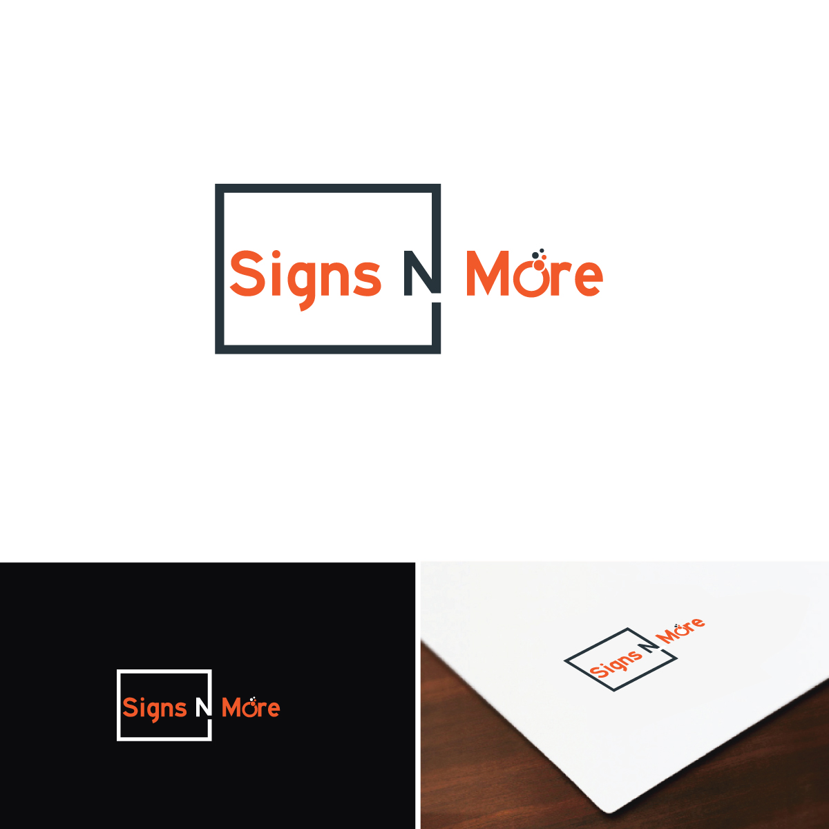Logo-Design von webeezine für Signs N More | Design #15017916