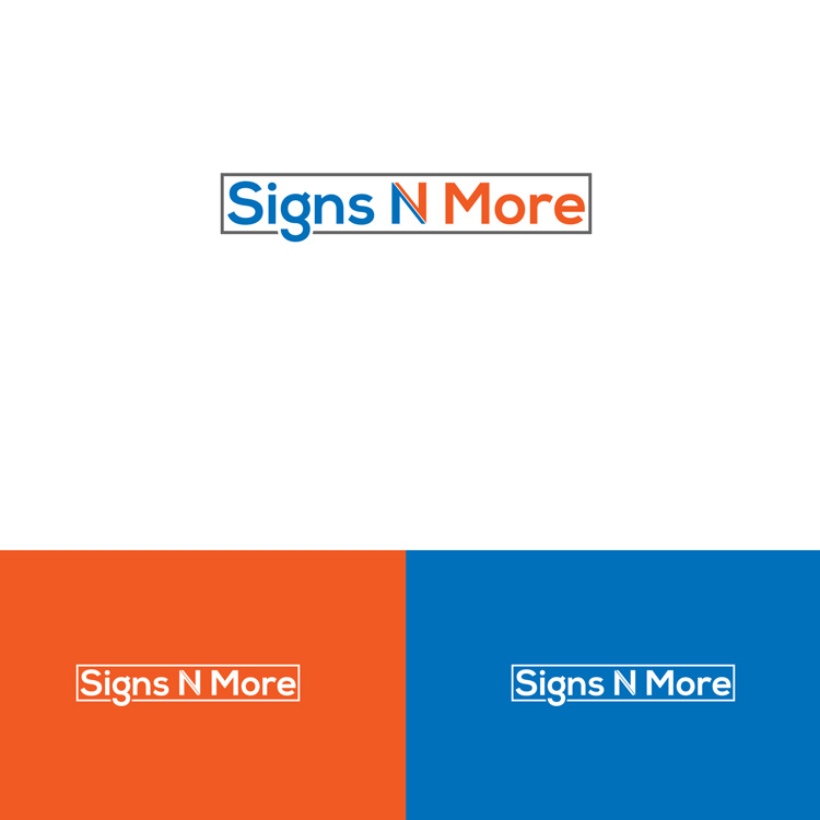 Logo Design by DesignDUO for Signs N More | Design #15107653