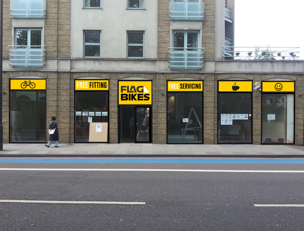 Logo Design by GliderGraphx for Flag Bikes | Design #15152352