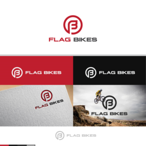 Logo Design by Mime Artworks for Flag Bikes | Design: #15337935