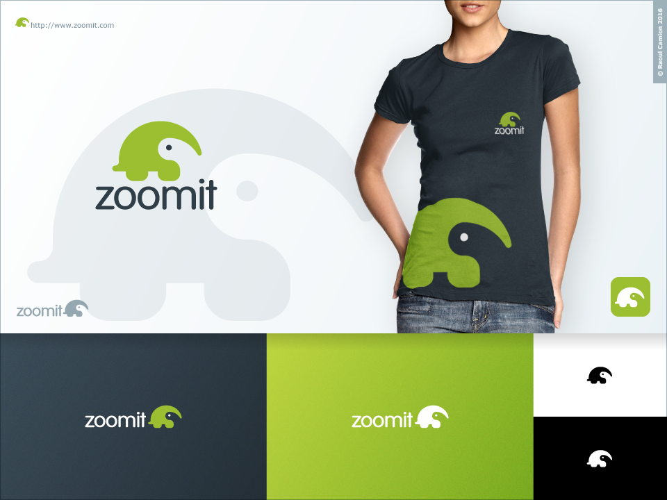 Diseño de Logo por Raoul Camion para Zoomit  | Diseño: #15016365