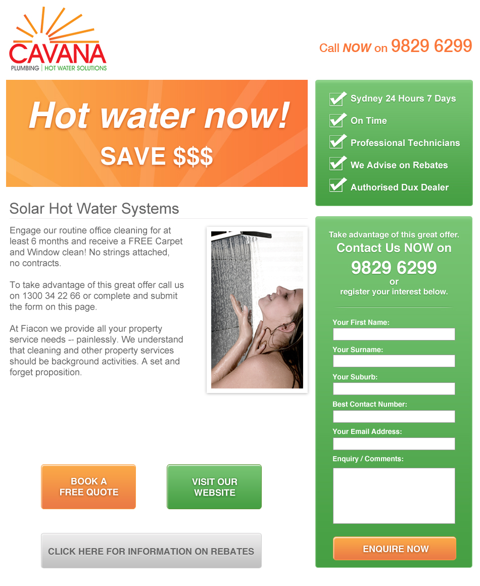 Landing Page Design by TinaDesign for BBM | Design #36747