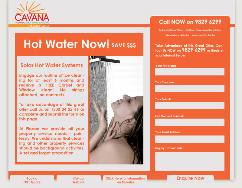 Landing Page Design by Christine Plumb for BBM | Design #37043