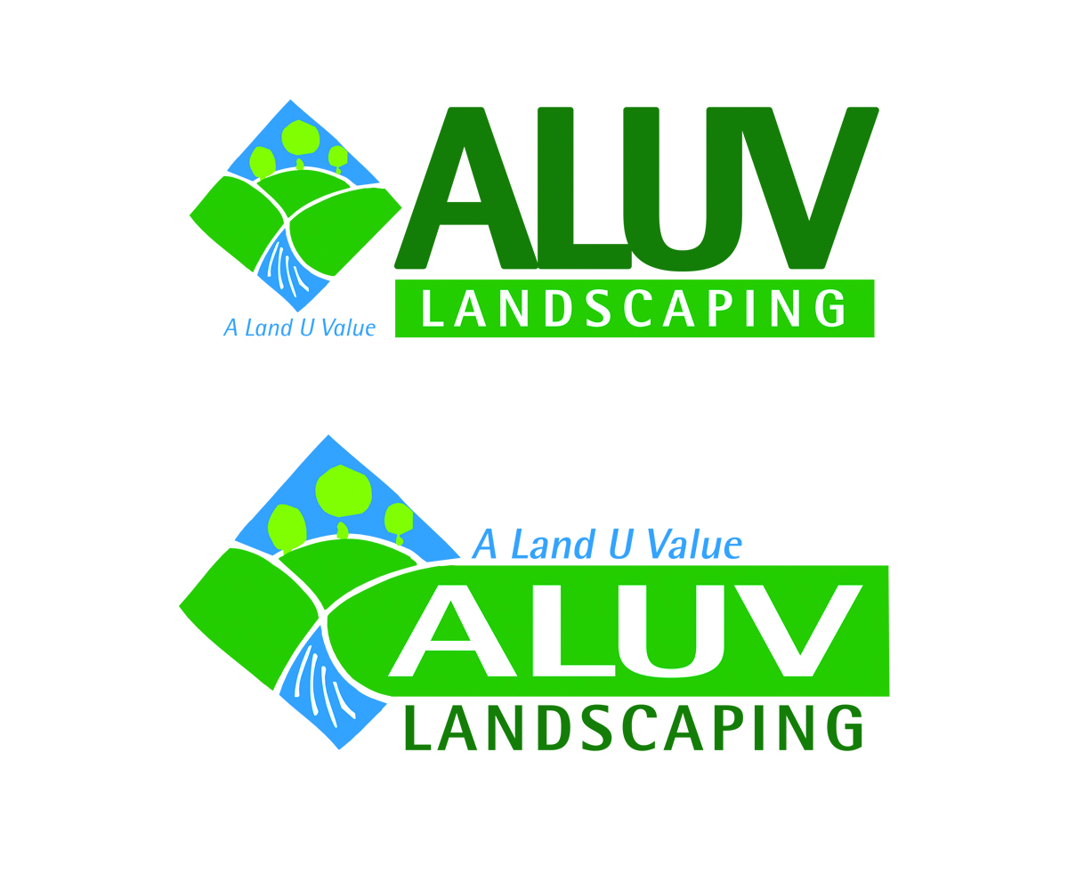 Logo Design by Hot Rod for ALUV Landscaping | Design: #15035764