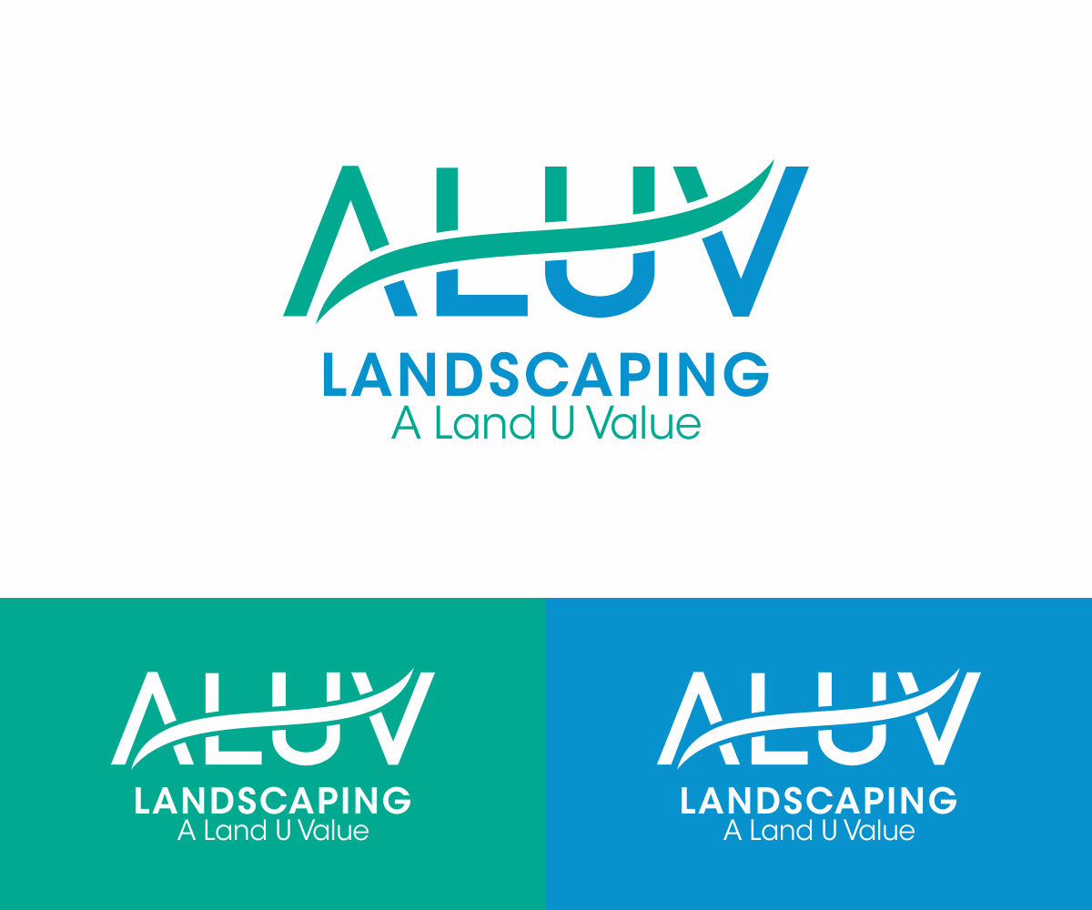 Logo Design by RCGraphics for ALUV Landscaping | Design #15013585