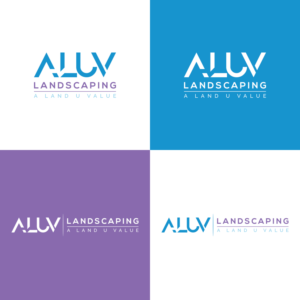 Logo Design by Salina R for ALUV Landscaping | Design: #15021835