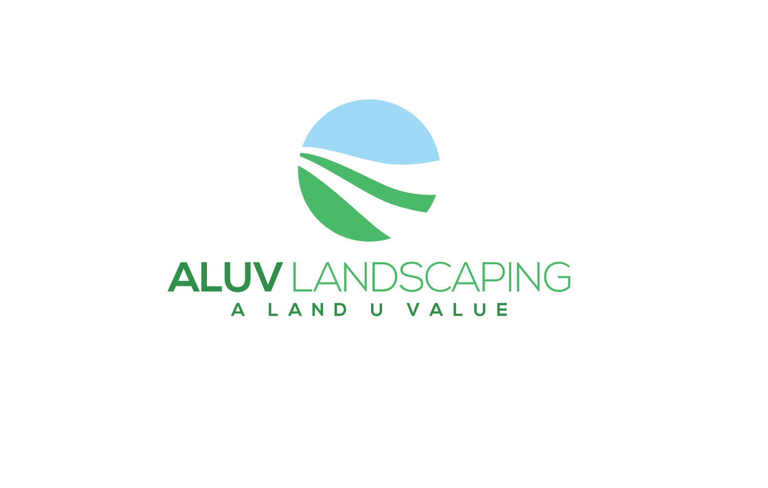 Logo Design by ivo_i_ivanov for ALUV Landscaping | Design #15040444