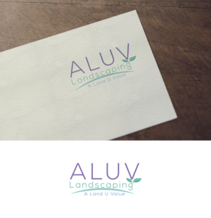 Logo Design by Black_idea for ALUV Landscaping | Design: #15029716