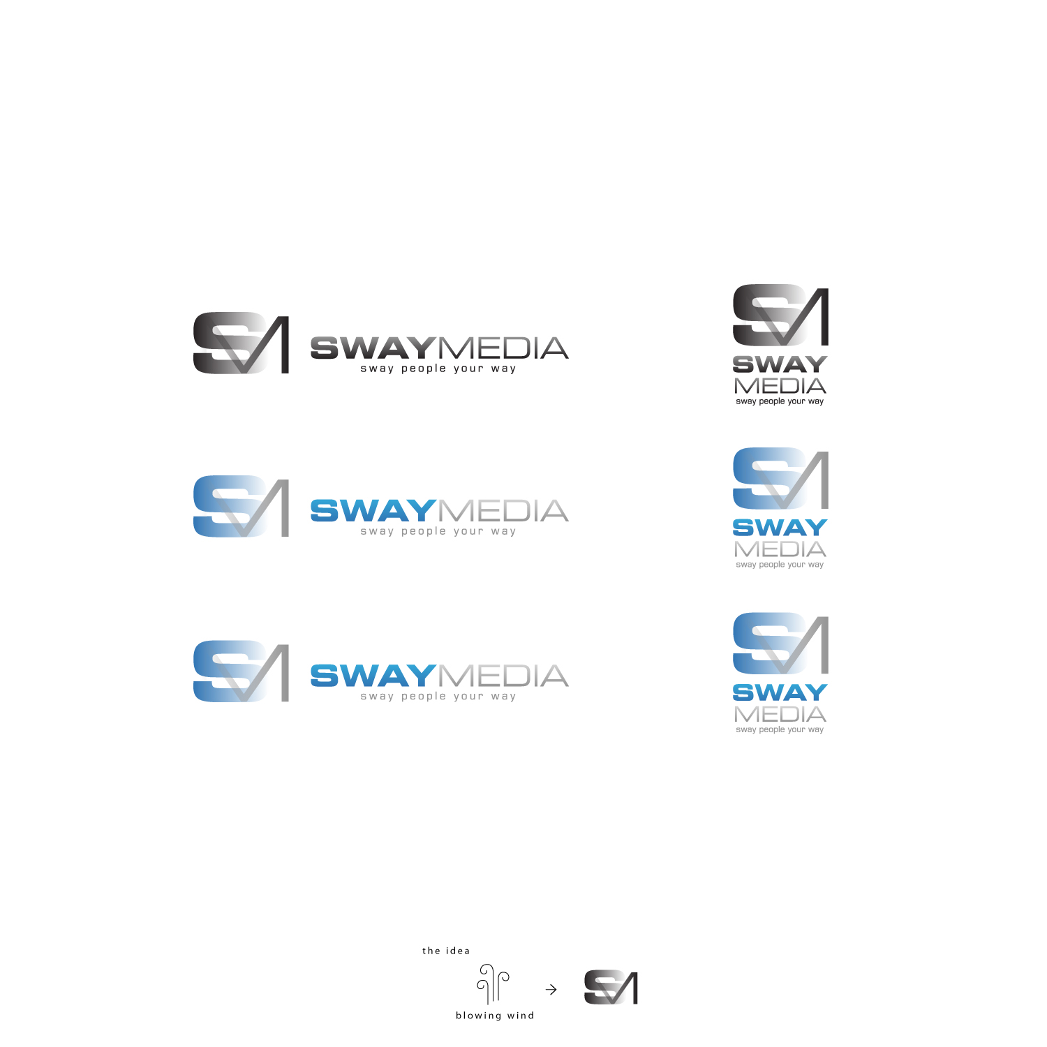 Logo Design by JCC for Sway Media | Design #15056140