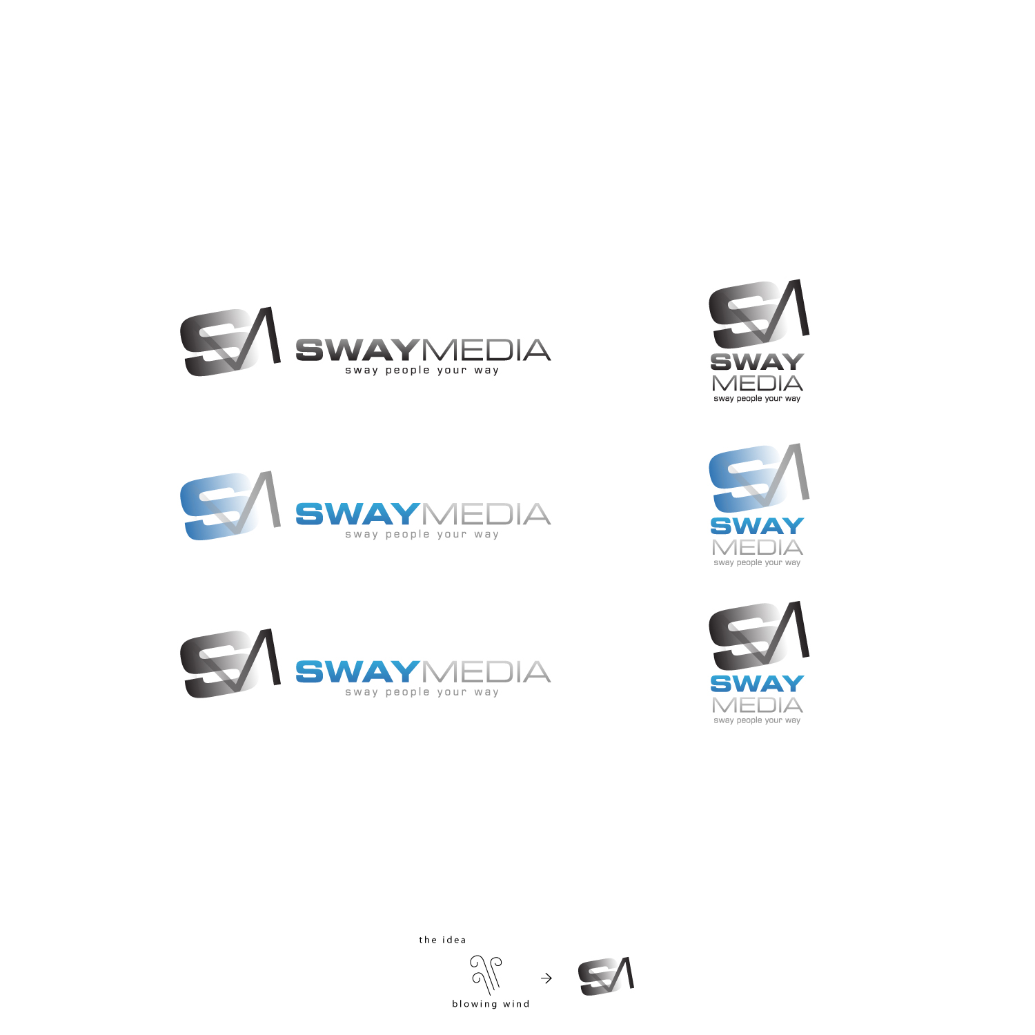 Logo Design by JCC for Sway Media | Design #15056141