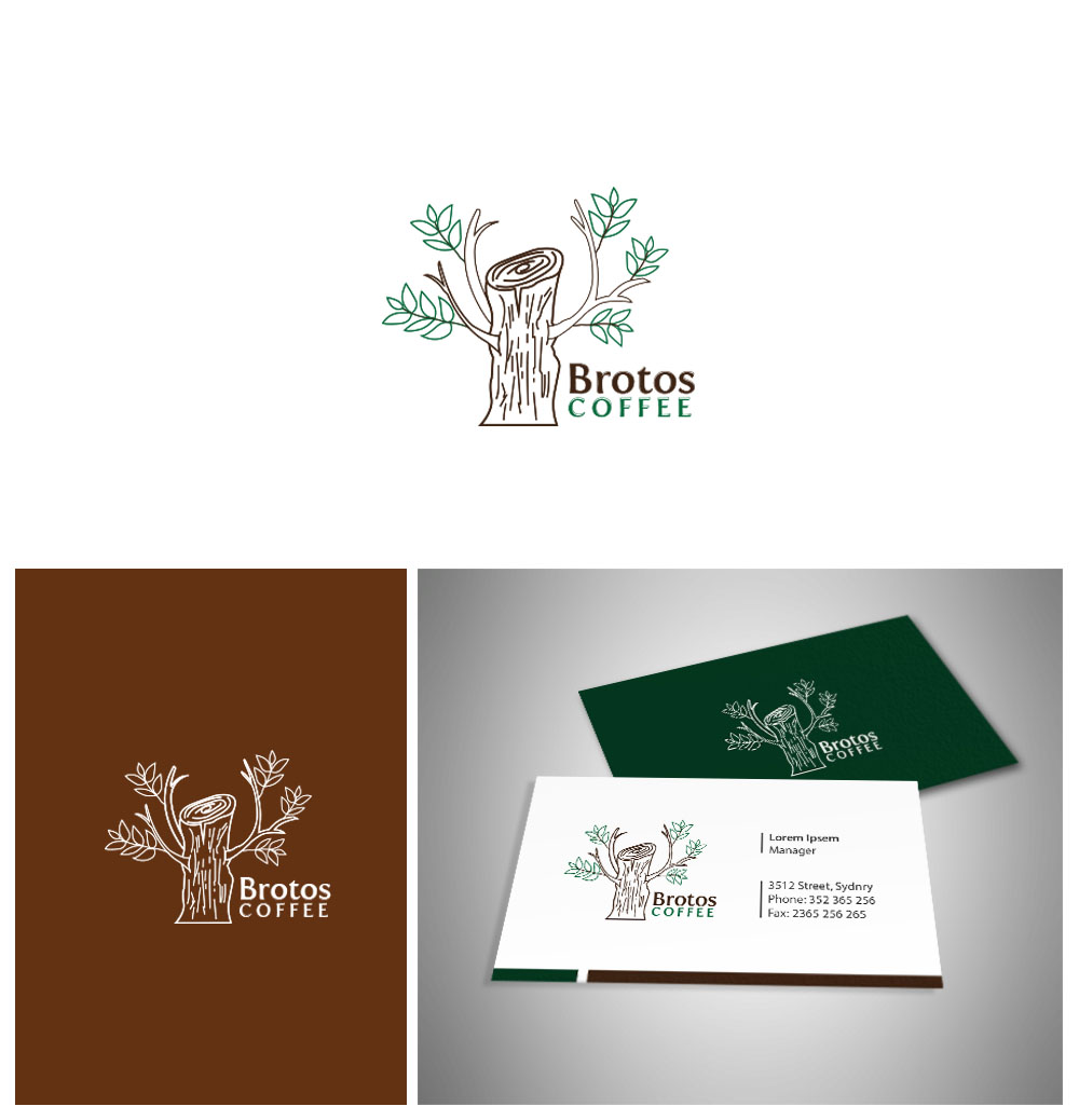Logo Design by Deziners Zone for Brotos coffee | Design #15029107