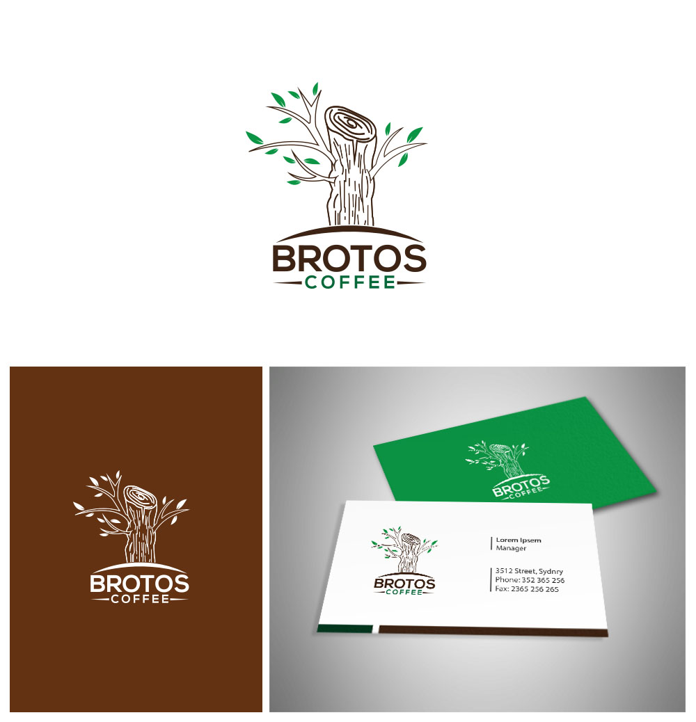 Logo Design by Deziners Zone for Brotos coffee | Design #15029110
