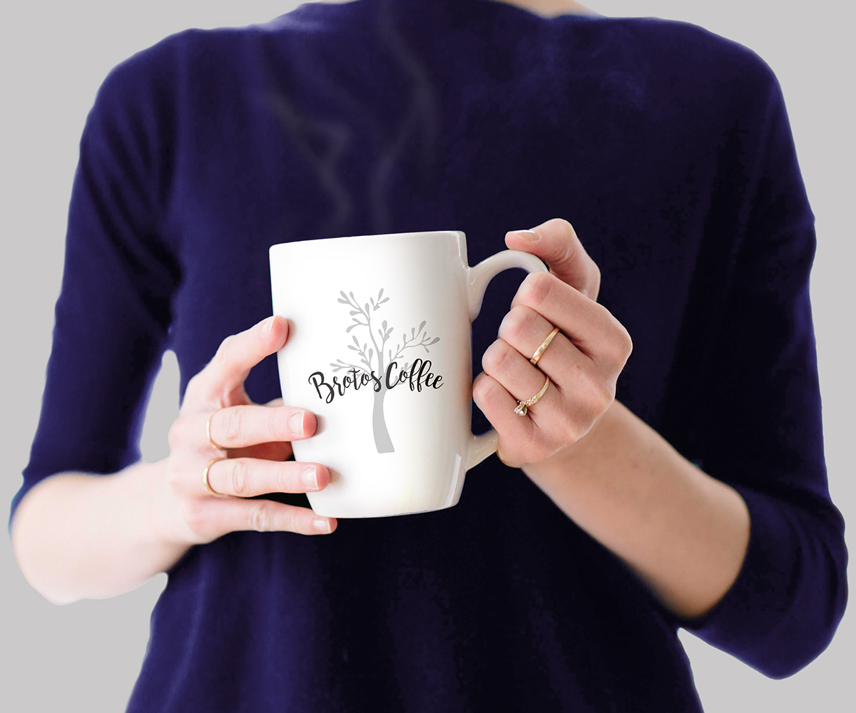 Logo Design by emm for Brotos coffee | Design #15020483