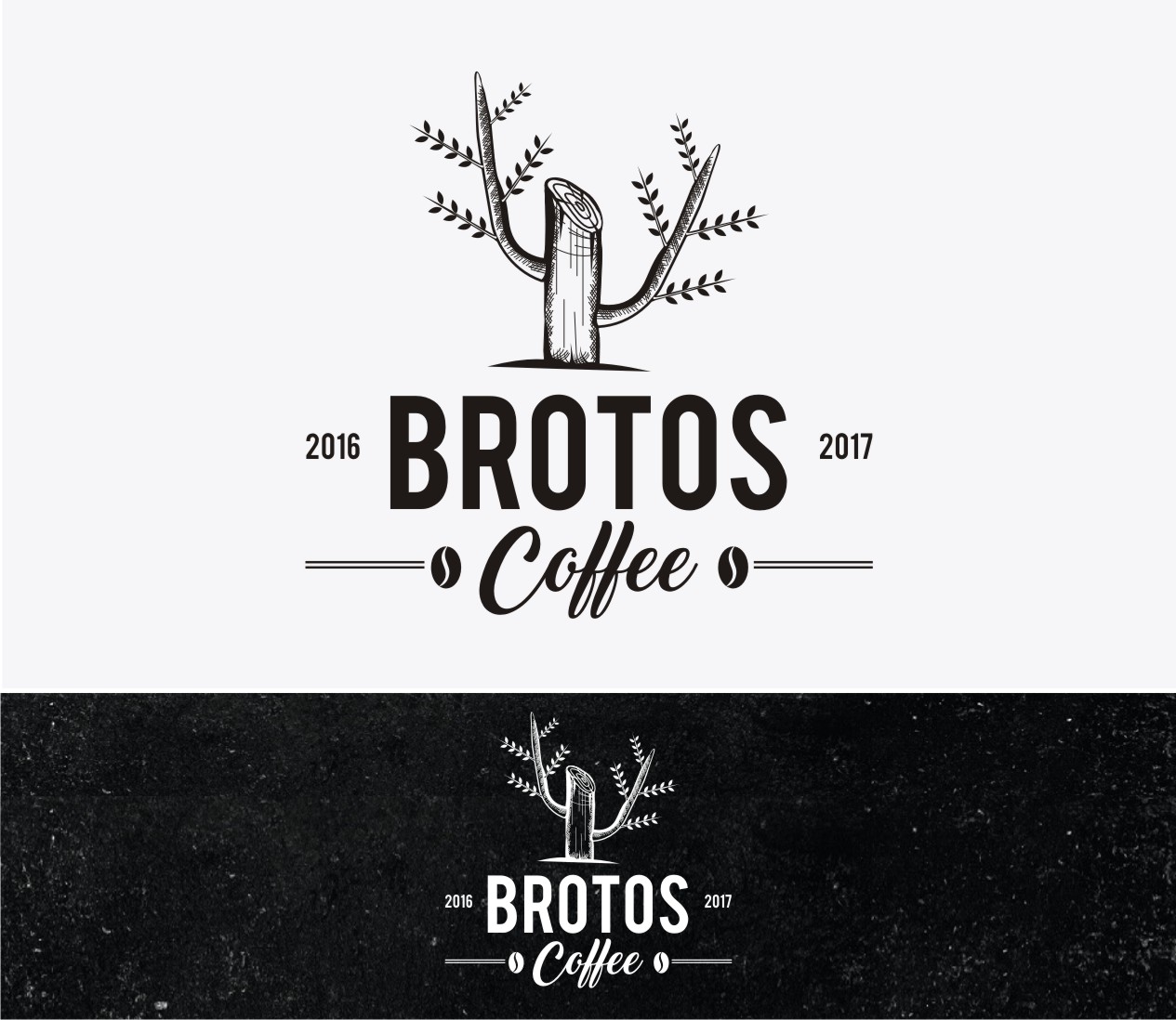Logo Design by Soul Light for Brotos coffee | Design #15025433