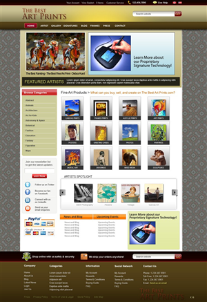 Web Design by pb for this project | Design: #579378