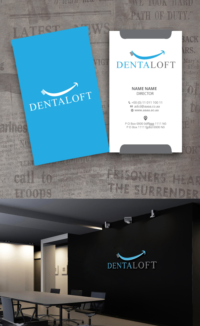 Logo Design by zebronicgraphic for dentaLOFT | Design #15095372
