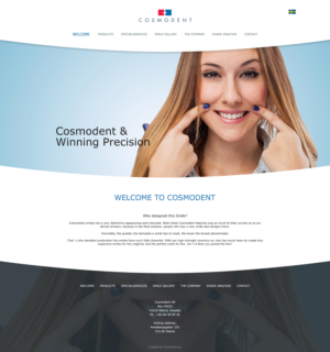 Web Design by Limecom for Cosmodent AB | Design: #15019371