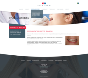 Web Design by Limecom for Cosmodent AB | Design: #15019375