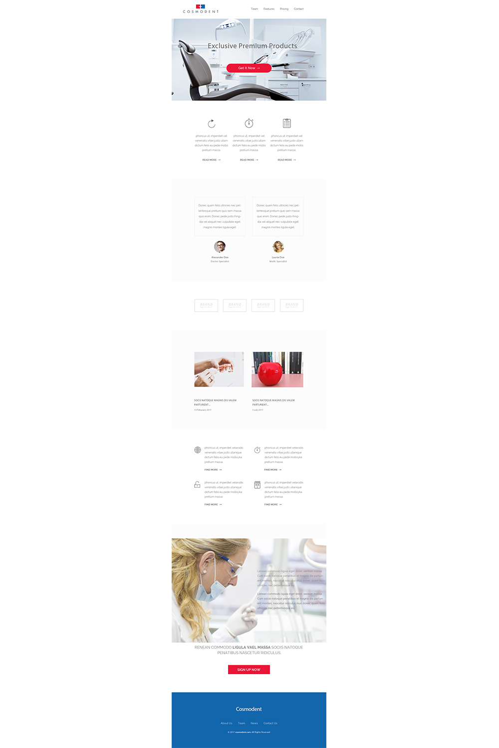 Web-Design von diana popescu für Cosmodent AB | Design #15093519