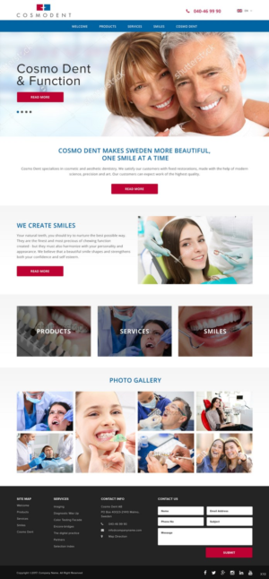Web Design by pb for Cosmodent AB | Design: #15019935