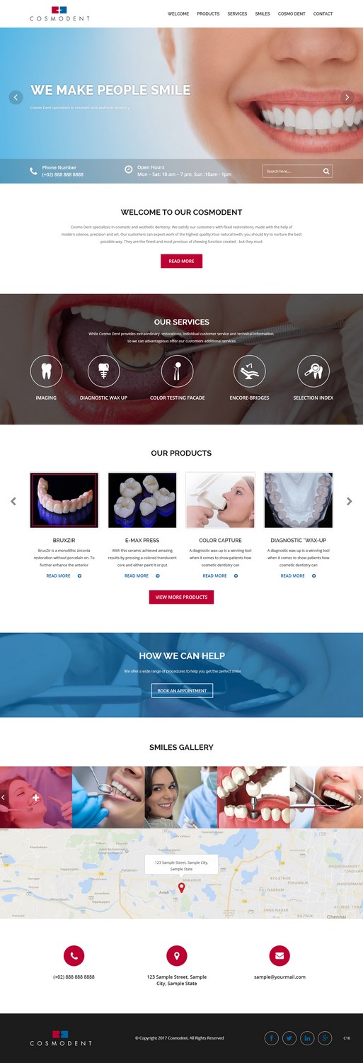 Web Design by pb for Cosmodent AB | Design #15019945