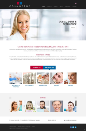 Web Design by pb for Cosmodent AB | Design: #15019946