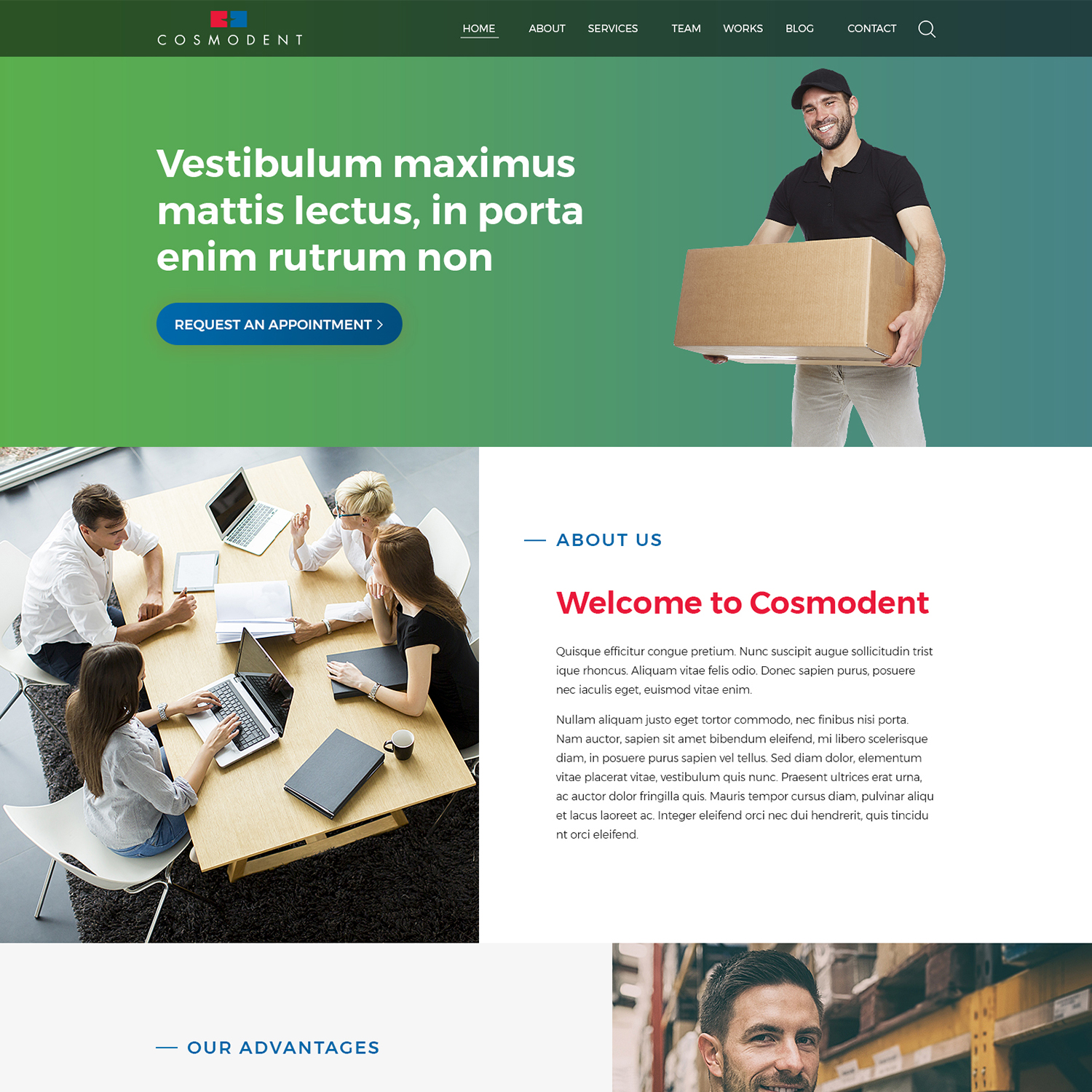 Web Design by Pram Shaw for Cosmodent AB | Design #15020390
