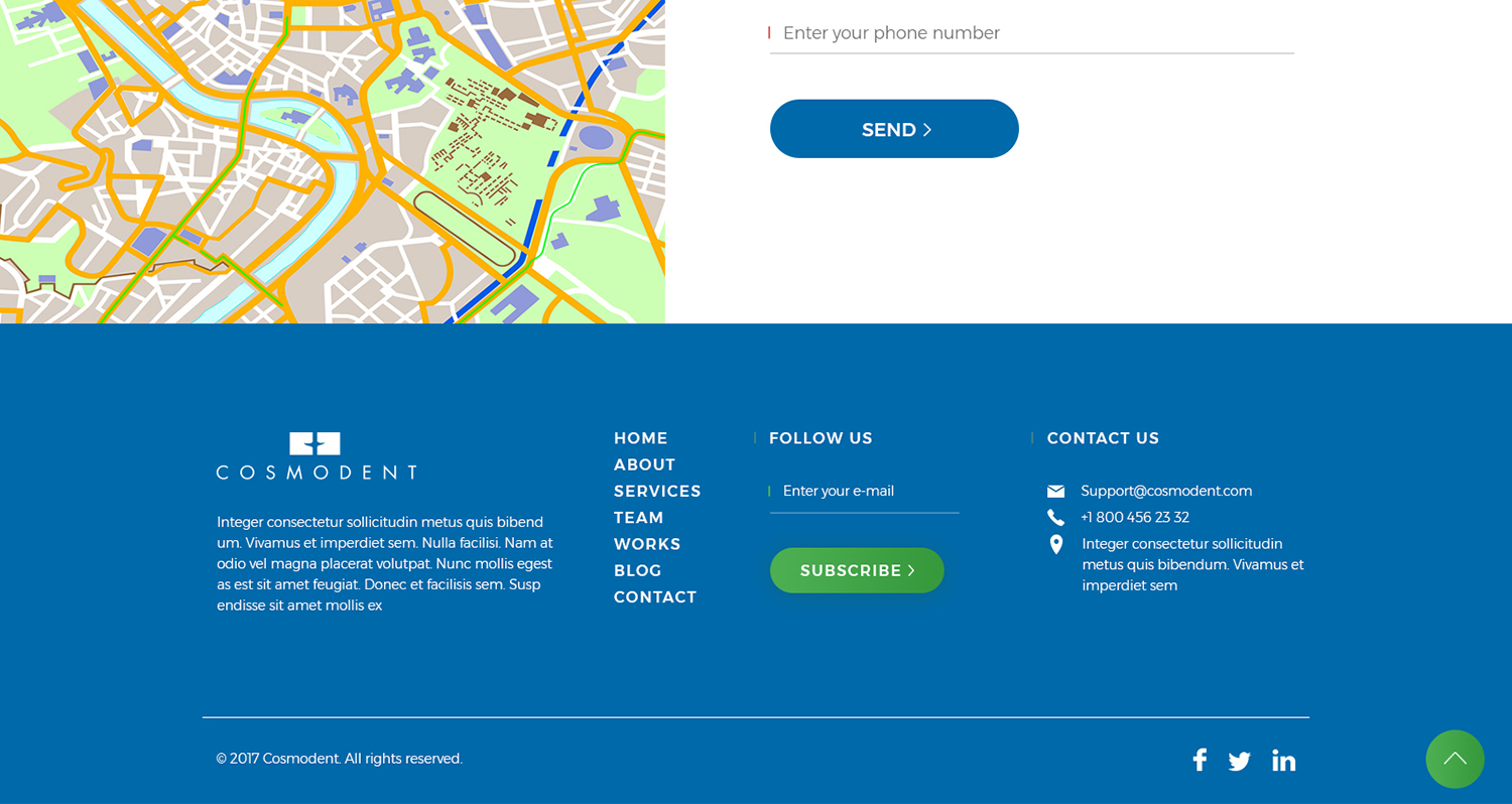 Web Design by Pram Shaw for Cosmodent AB | Design #15020429