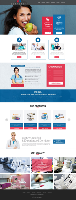 Web-Design von Dream Logo Design für Cosmodent AB | Design #15032390