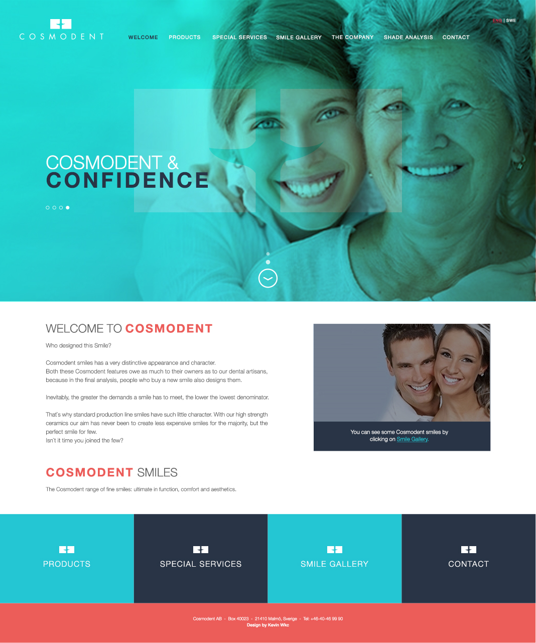 Diseño Web por Kevin Wkc para Cosmodent AB | Diseño #15124727