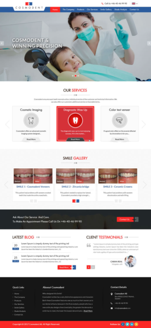 Web Design by pnfnetworkz for Cosmodent AB | Design: #15109446