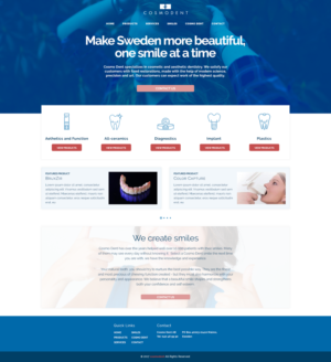 Web Design by ryanshakotko for Cosmodent AB | Design: #15069418