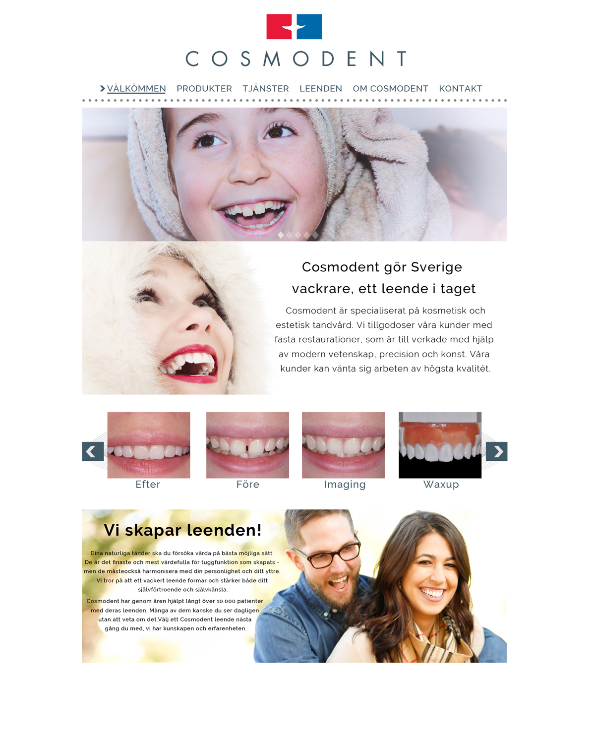 Web Design by Flowful for Cosmodent AB | Design #15036482