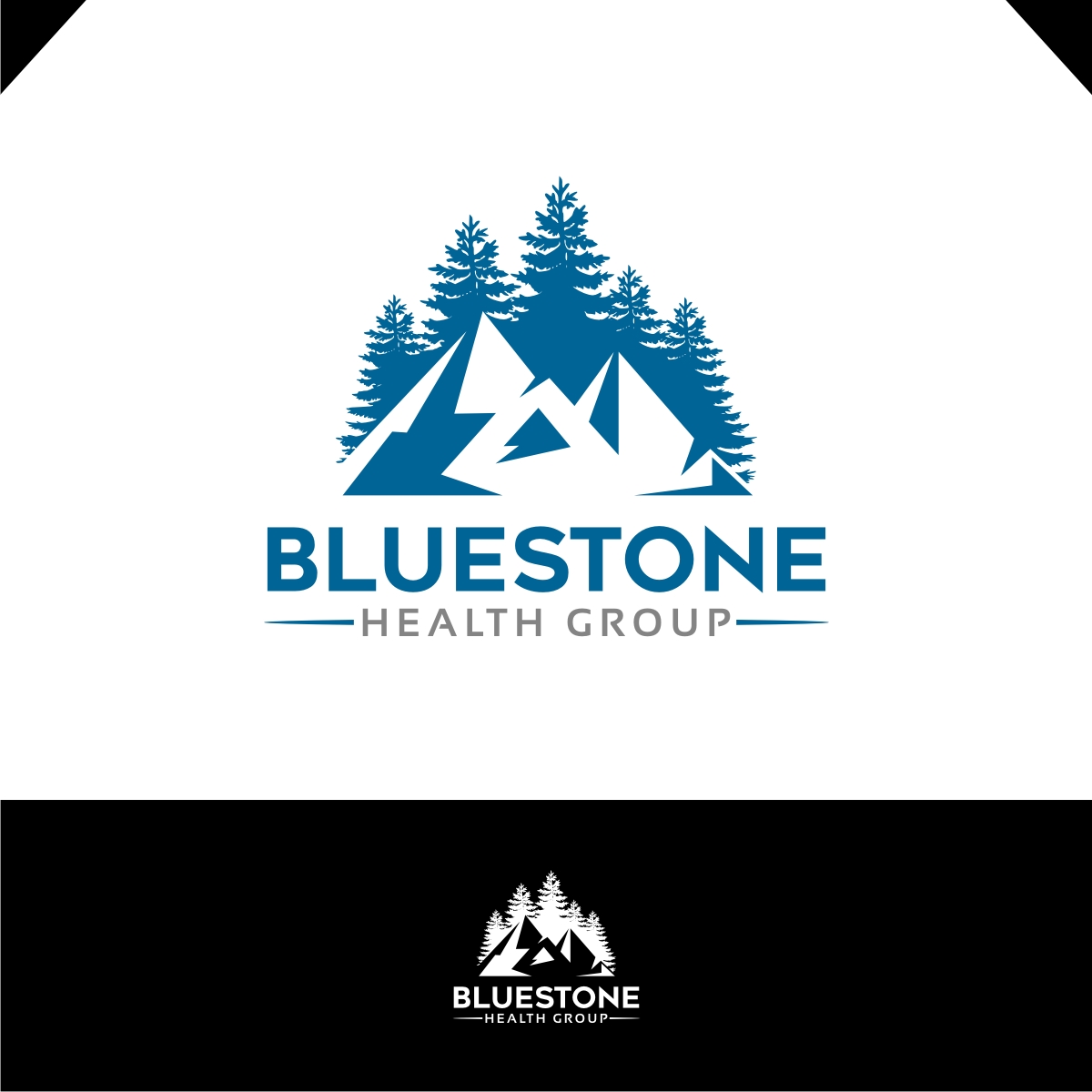 Logo-Design von e-graphics für Bluestone Health Group  | Design #15036063