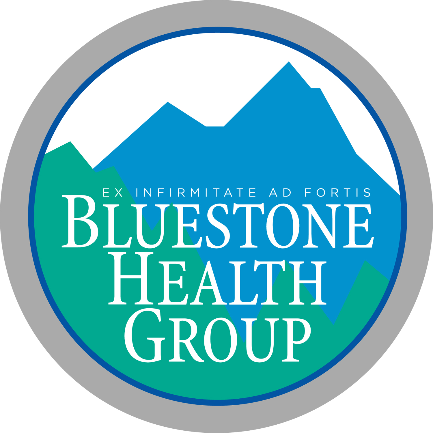 Logo Design by Astrid Rowe Design for Bluestone Health Group  | Design #15113644