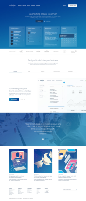 Web Design by WYSIWYG for OpenTime | Design: #15098422