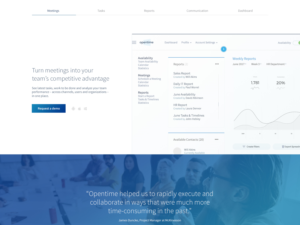 Web Design by WYSIWYG for OpenTime | Design: #15098423
