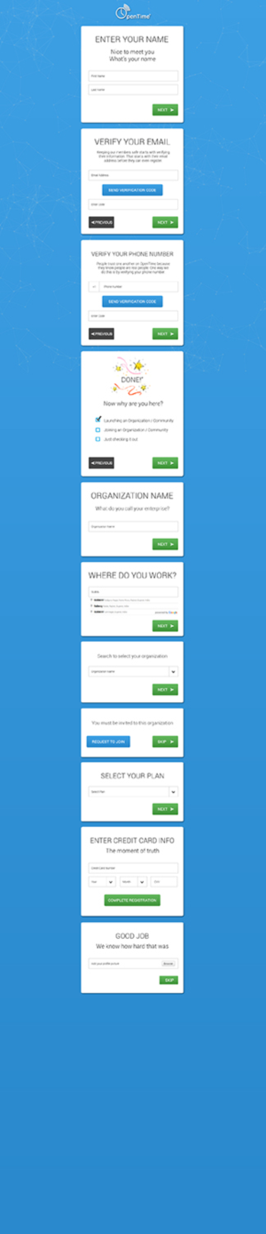 Web Design by Kreative Ideaz for OpenTime | Design: #15098301