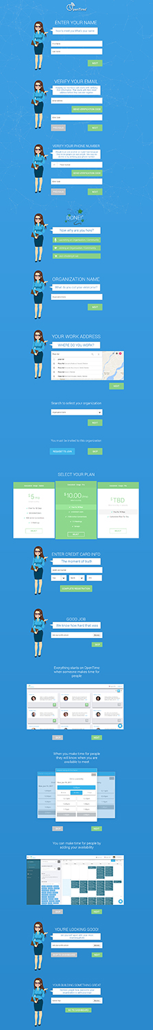 Web Design par Kreative Ideaz pour OpenTime | Design #15108975